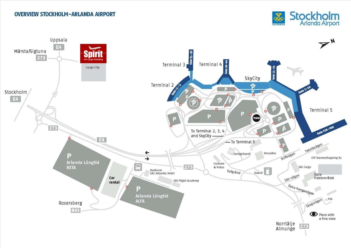 வரைபடம் arlanda