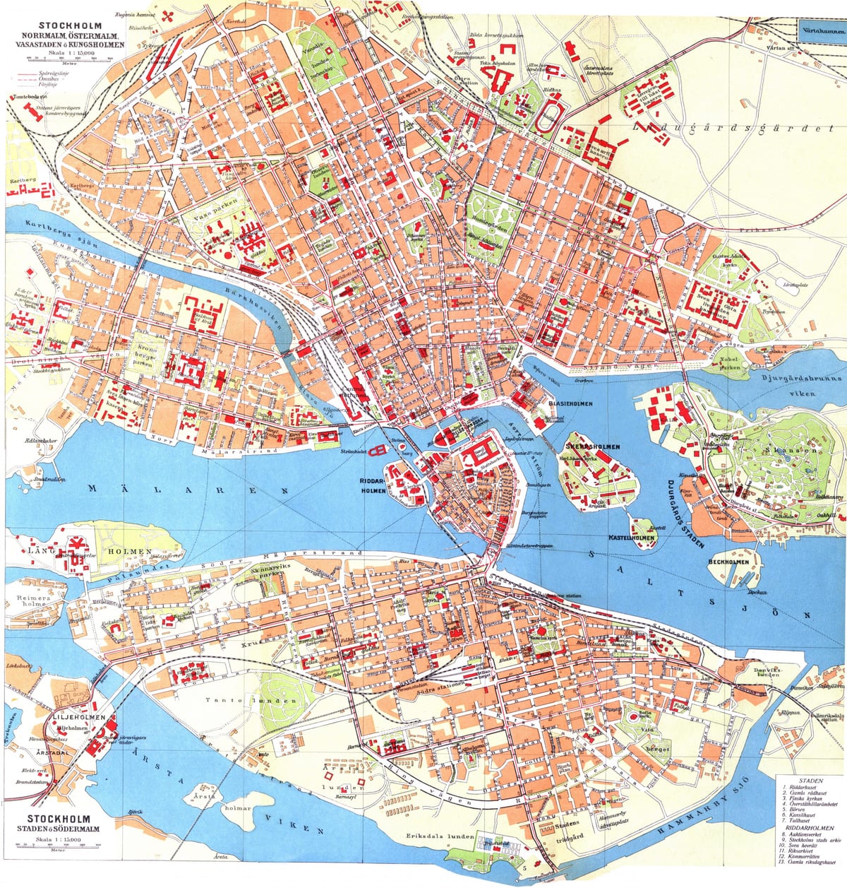 வரைபடம் kungsholmen ஸ்டாக்ஹோம்