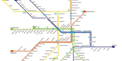 வரைபடம் ஸ்டாக்ஹோம் மெட்ரோ கலை